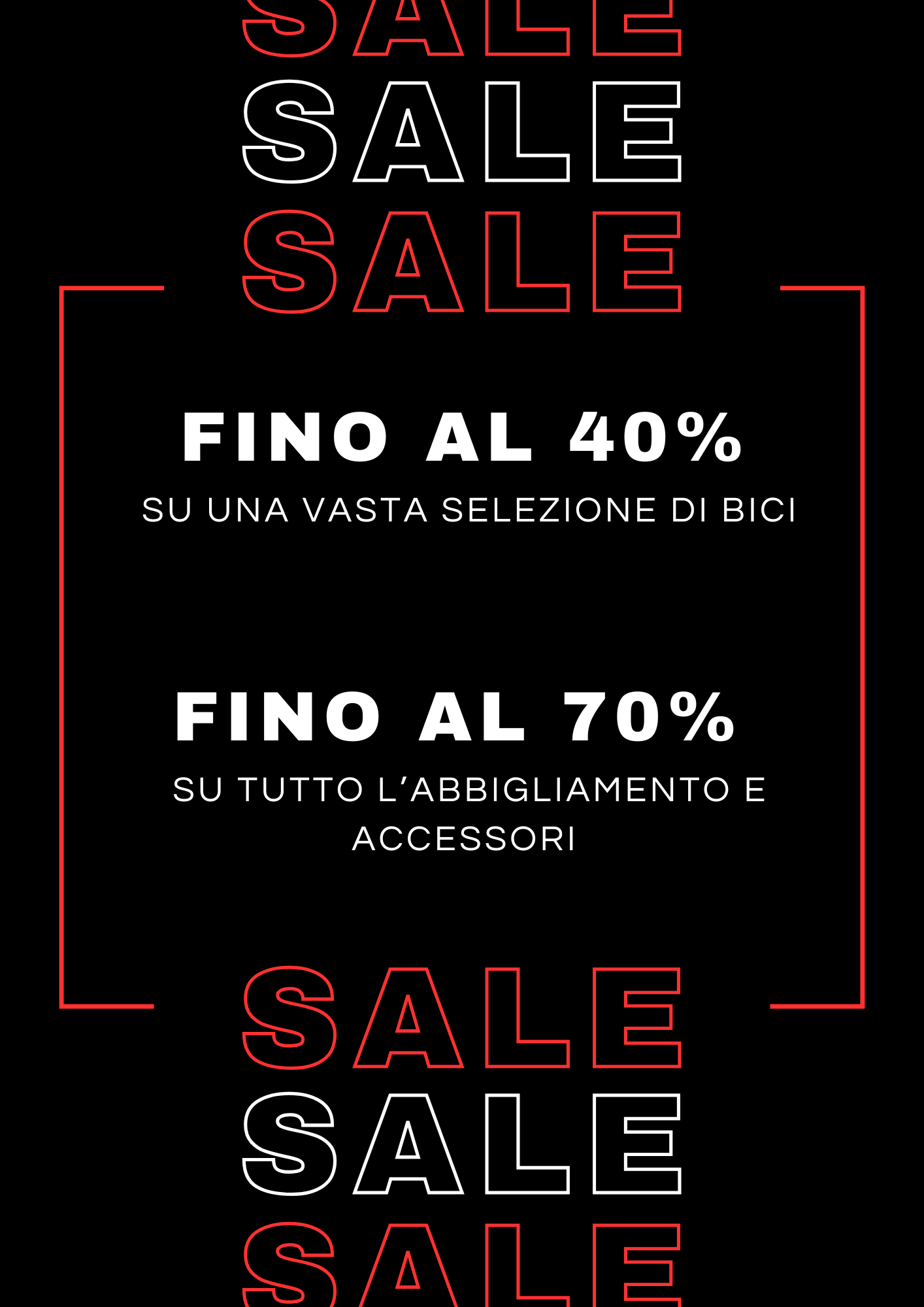 Black Friday Volantino Saldi Moderno Nero Giallo-2